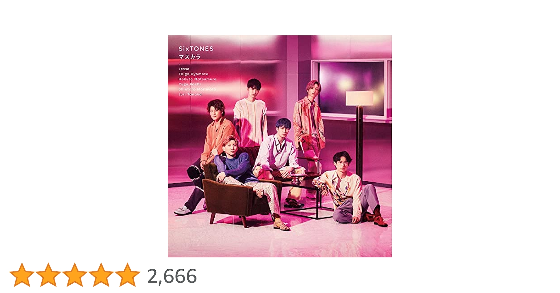 SixTONES マスカラ SixTONES – マスカラ [PLAYLIST – SixTONES YouTube Limited